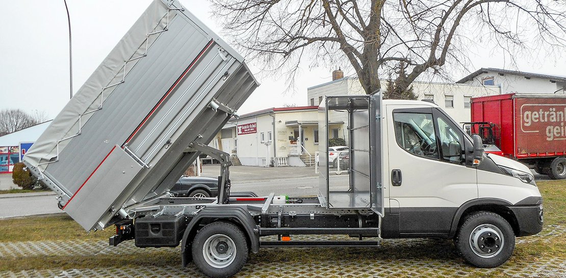Kipperaufbau von ZeBu Fahrzeugbau Kipperaufbau von ZeBu Fahrzeugbau