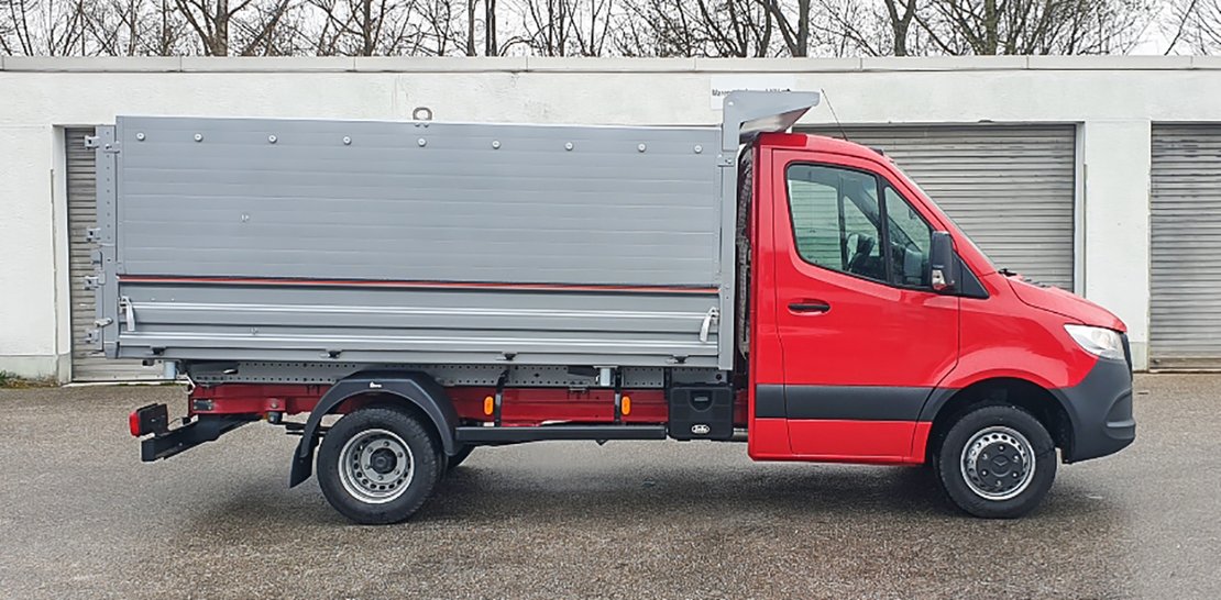 Kipperaufbau von ZeBu Fahrzeugbau Kipperaufbau von ZeBu Fahrzeugbau